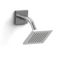  384C - 10 cm (4'') shower head with arm