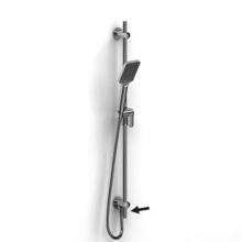 Riobel 4615C-15 - Hand shower rail with built-in elbow supply