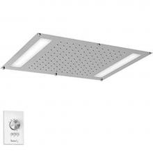  476C - 42 cm X 56 cm (22'' x 16 1/2'') built-in shower head with LED light