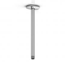  597C - 12'' Ceiling Mount Shower Arm With Oval Escutcheon