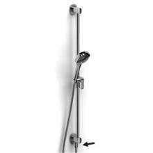 Riobel 8060C-15 - Hand shower rail with built-in elbow supply