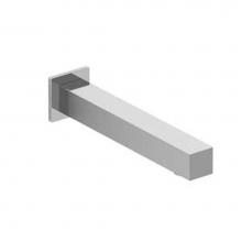  885C - Square wall-mount tub spout