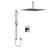  KIT8323C-6 - Type T/P (thermostatic/pressure balance) 1/2'' coaxial 2-way system with hand shower and