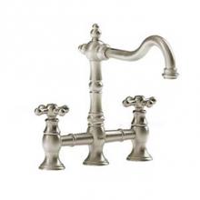 Riobel BR100+BN-10 - Bridge kitchen faucet