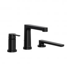  NB16BK - 3-piece Type P (pressure balance) deck-mount tub filler with handshower