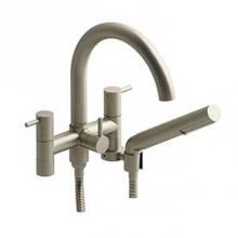  CS06BN - 6'' tub filler with handshower