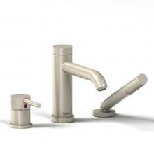  CS10BN - 3-piece deck-mount tub filler with handshower