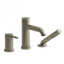  CS16BN - 3-piece Type P (pressure balance) deck-mount tub filler with handshower