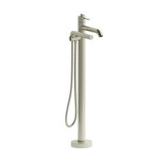  CS39BN - 2-way Type T (thermostatic) coaxial floor-mount tub filler with handshower