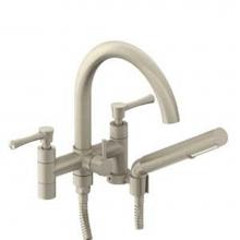  ED06LBN - 6'' tub filler with handshower