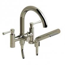 Riobel ED06LPN - Edge Two Hole Tub Filler Without Risers