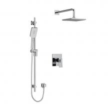  KIT323ZOTQC-SPEX - Type T/P (thermostatic/pressure balance) 1/2'' coaxial 2-way system with hand shower and