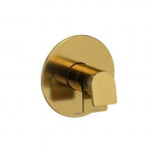 Riobel TOD44BG - Ode™ 1/2'' Therm & Pressure Balance Trim With 2 Functions