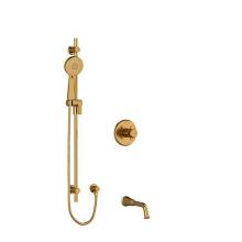 Riobel KIT#1244MMRD+BG-EX - 1/2'' 2-way Type T/P (thermostatic/pressure balance) coaxial system with spout and hand