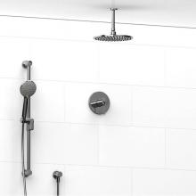 Riobel KIT#1623C-6 - Type T/P (thermostatic/pressure balance) 1/2'' coaxial system with hand shower rail and