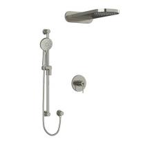 Riobel KIT#2745CSTMBN - Type T/P (thermostatic/pressure balance) 1/2'' coaxial 3-way system with hand shower rai