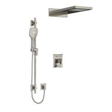 Riobel KIT#2745EFBN - Type T/P (thermostatic/pressure balance) 1/2'' coaxial 3-way system with hand shower rai