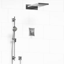  KIT#2745EFC - Type T/P (thermostatic/pressure balance) 1/2'' coaxial 3-way system with hand shower rai