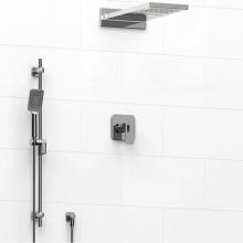  KIT#2745EQC - Type T/P (thermostatic/pressure balance) 1/2'' coaxial 3-way system with hand shower rai