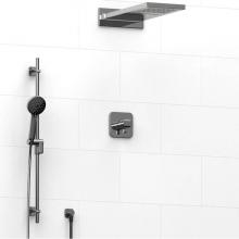 Riobel KIT#2745SAC - Type T/P (thermostatic/pressure balance) 1/2'' coaxial 3-way system with hand shower rai