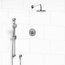 Riobel KIT#323CSTMC - Type T/P (thermostatic/pressure balance) 1/2'' coaxial 2-way system with hand shower and