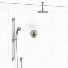 Riobel KIT#323GNBN-6 - Type T/P (thermostatic/pressure balance) 1/2'' coaxial 2-way system with hand shower and