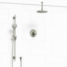 Riobel KIT#323MMRDJBN-6 - Type T/P (thermostatic/pressure balance) 1/2'' coaxial 2-way system with hand shower and