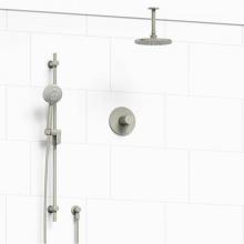 Riobel KIT#323PATMBN-6 - Type T/P (thermostatic/pressure balance) 1/2'' coaxial 2-way system with hand shower and