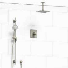 Riobel KIT#323PATQBN-6 - Type T/P (thermostatic/pressure balance) 1/2'' coaxial 2-way system with hand shower and