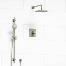 Riobel KIT#323PATQBN-EX - Type T/P (thermostatic/pressure balance) 1/2'' coaxial 2-way system with hand shower and