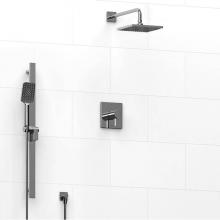 Riobel KIT#323PFTQC - Type T/P (thermostatic/pressure balance) 1/2'' coaxial 2-way system with hand shower and