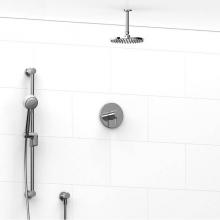 Riobel KIT#323RUTMC-6 - Type T/P (thermostatic/pressure balance) 1/2'' coaxial 2-way system with hand shower and