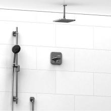 Riobel KIT#323SAC-6 - Type T/P (thermostatic/pressure balance) 1/2'' coaxial 2-way system with hand shower and
