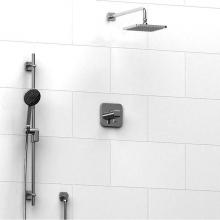 Riobel KIT#323SAC - Type T/P (thermostatic/pressure balance) 1/2'' coaxial 2-way system with hand shower and