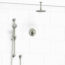 Riobel KIT#323SYTMBN-6 - Type T/P (thermostatic/pressure balance) 1/2'' coaxial 2-way system with hand shower and