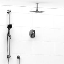 Riobel KIT#323VYC-6 - Type T/P (thermostatic/pressure balance) 1/2'' coaxial 2-way system with hand shower and