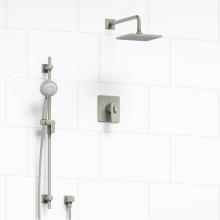 Riobel KIT#323ZOTQBN - Type T/P (thermostatic/pressure balance) 1/2'' coaxial 2-way system with hand shower and