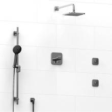 Riobel KIT#3545SAC - Type T/P (thermostatic/pressure balance) 1/2'' coaxial 3-way system, hand shower rail, e