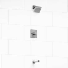 Riobel KIT#4744PATQBN-EX - Type T/P (thermostatic/pressure balance) 1/2'' coaxial 2-way no share with shower head a