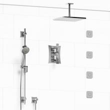 Riobel KIT#483EFC-6 - Type T/P (thermostatic/pressure balance) 3/4'' double coaxial system with hand shower ra