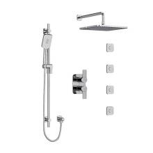  KIT#483FRC - Type T/P (thermostatic/pressure balance)  3/4'' double coaxial system with hand shower r