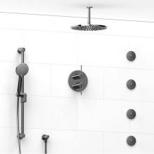  KIT#483GSC-6 - Type T/P (thermostatic/pressure balance)  3/4'' double coaxial system with hand shower r