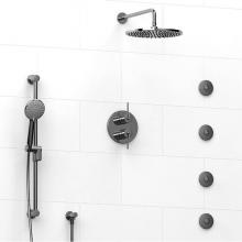  KIT#483GSC - Type T/P (thermostatic/pressure balance)  3/4'' double coaxial system with hand shower r