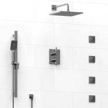 Riobel KIT#483PFTQC - Type T/P (thermostatic/pressure balance) 3/4'' double coaxial system with hand shower ra