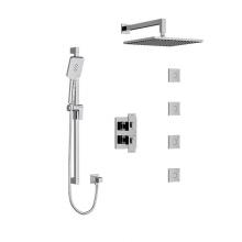  KIT#483USBN - Type T/P (thermostatic/pressure balance)  3/4'' double coaxial system with hand shower r