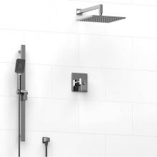 Riobel KIT#5123C - Type T/P (thermostatic/pressure balance) 1/2'' coaxial 2-way system with hand shower and