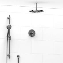 Riobel KIT#5423C-6 - Type T/P (thermostatic/pressure balance) 1/2'' coaxial 2-way system with hand shower and