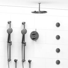  KIT#783GSC-6 - Type T/P (thermostatic/pressure balance)  3/4'' double coaxial system with 2 hand shower