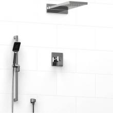 Riobel KIT#8045C - Type T/P (thermostatic/pressure balance) 1/2'' coaxial 3-way system with hand shower rai