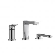  OD16C-SPEX - 3-piece Type P (pressure balance) deck-mount tub filler with hand shower PEX